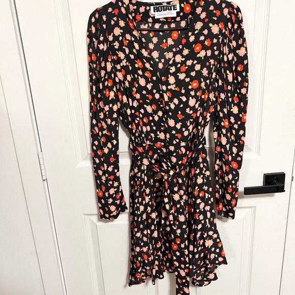 ROTATE Birger Christensen emma floral mini Dress - Picture 2 of 7